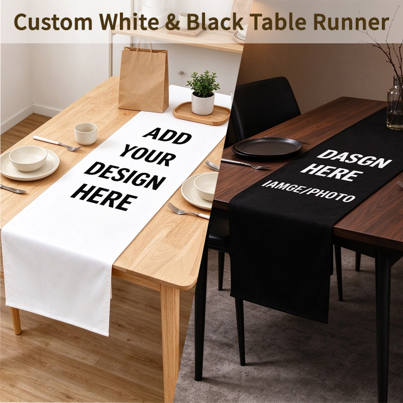 Home Textile - Caminho de mesa personalizado, 1 unidade,