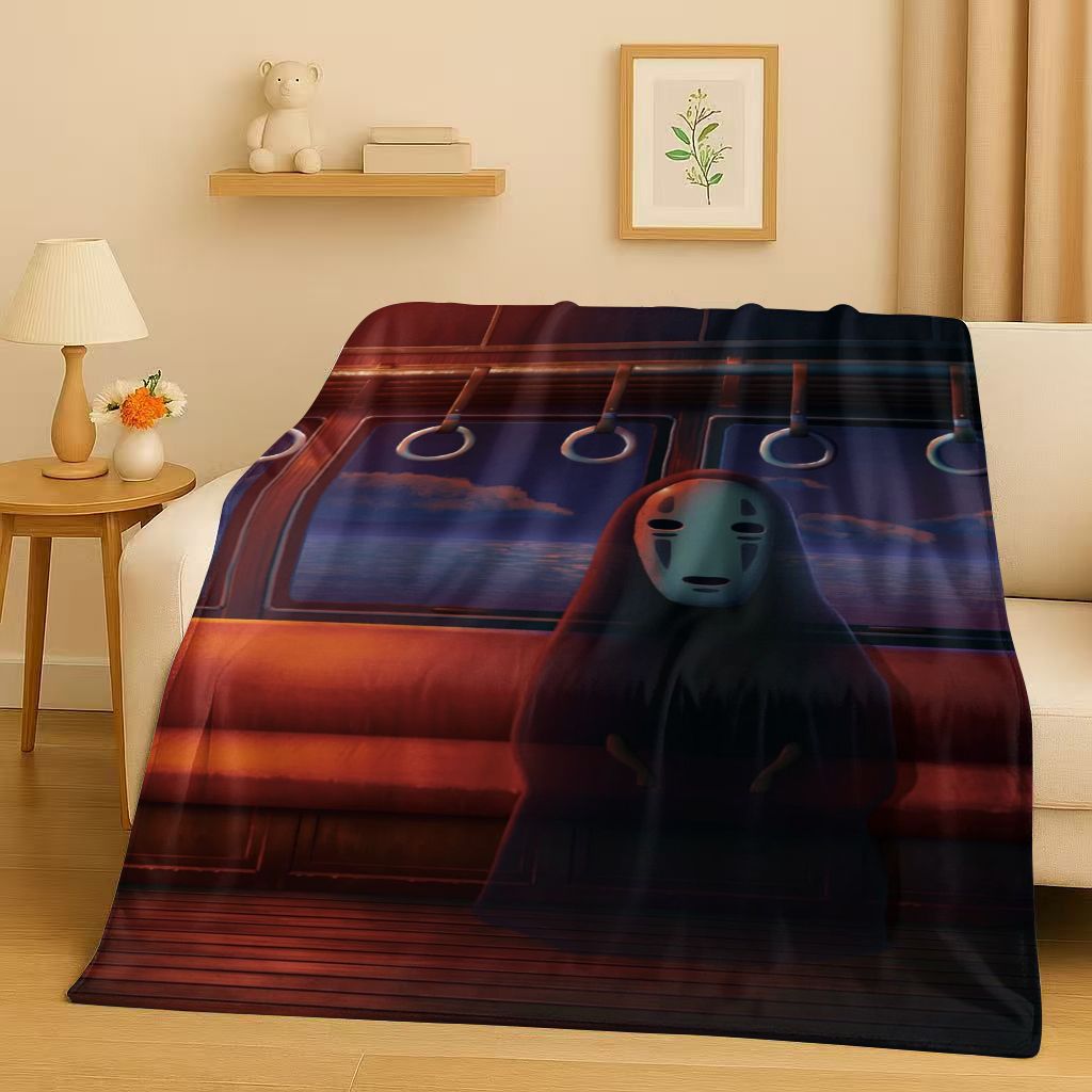 Home Textiles Face Towel - Clássico dos desenhos animados spirited away