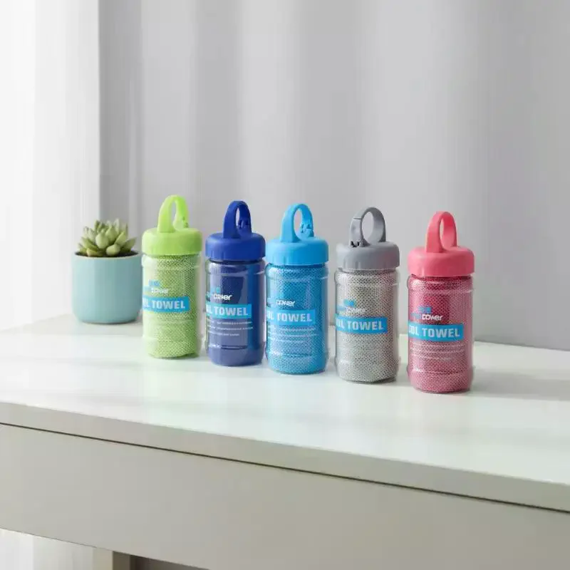 Home Textiles Face Towel - Toalha de Secagem Rápida com Garrafa