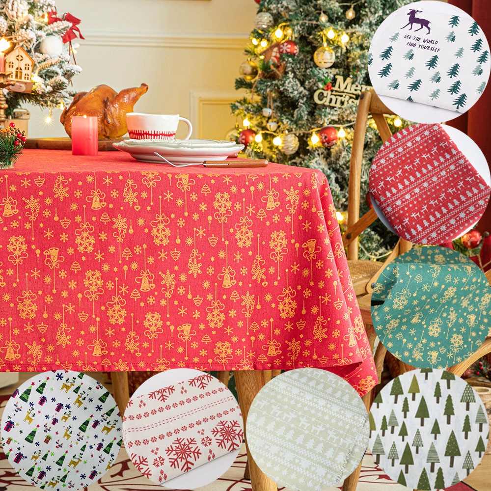 Home Textiles Importers In Usa - 45/90x145cm pinho neve natal impressão tecido