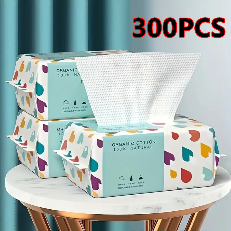 Home Textiles Face Towel - Toalha de rosto descartável grossa 100%