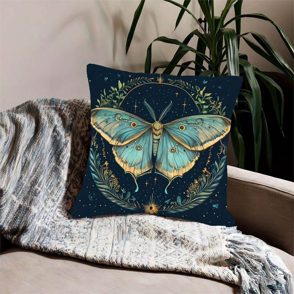 1 peça de capa de almofada boê - Pillow Insert 18X18 avaliação e preço