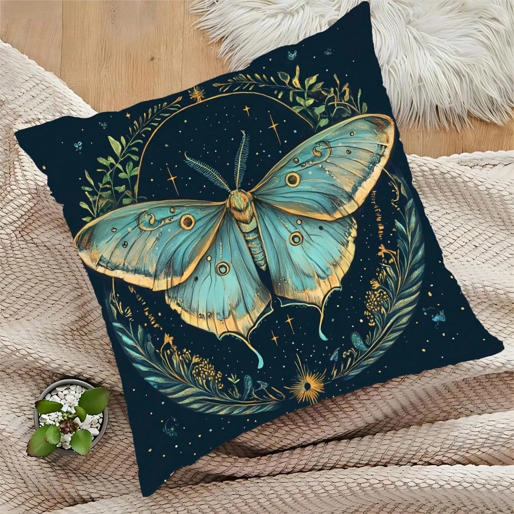 1 peça de capa de almofada boê - Pillow Insert 18X18 avaliação e preço