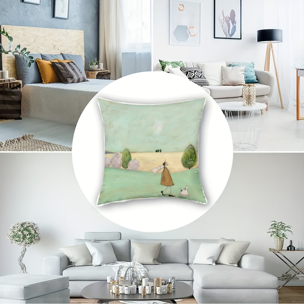 1 peça de Capa de Almofada Est - Pillow Insert 18X18 avaliação e preço