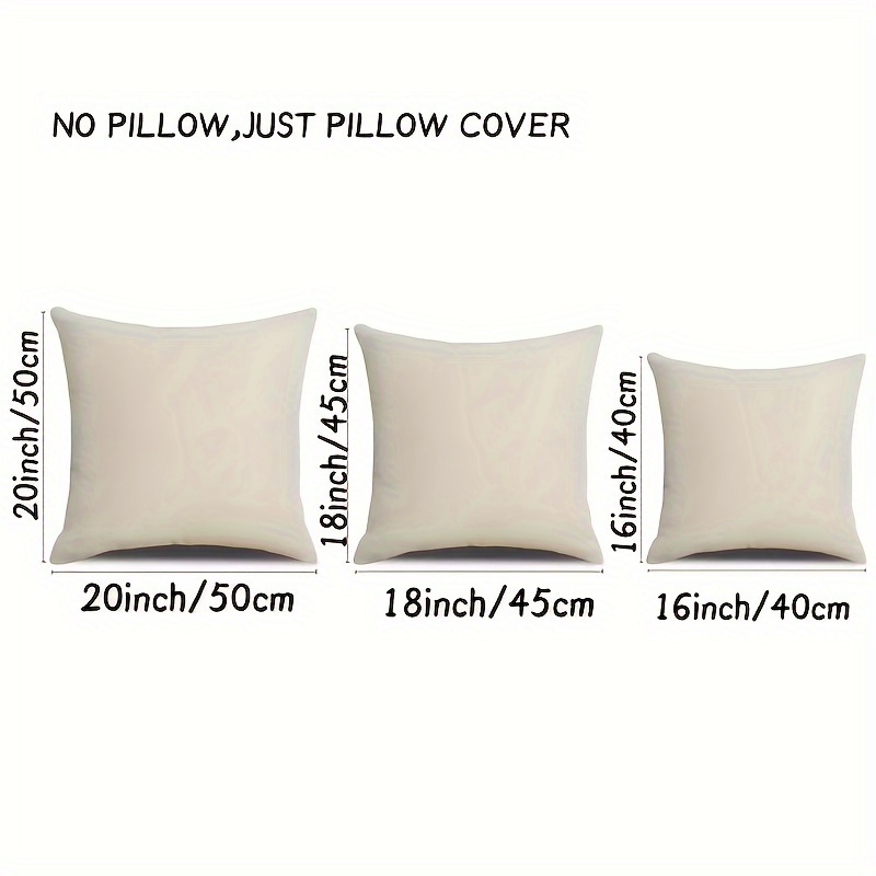 1 peça de Capa de Almofada de  - Pillow Insert 18X18 avaliação e preço