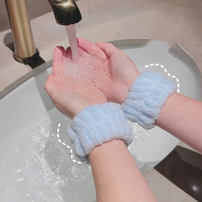 2 pçs reutilizável spa pulso w - Home Textiles Face Towel avaliação e preço