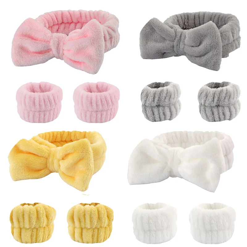 2 pçs reutilizável spa pulso w - Home Textiles Face Towel avaliação e preço