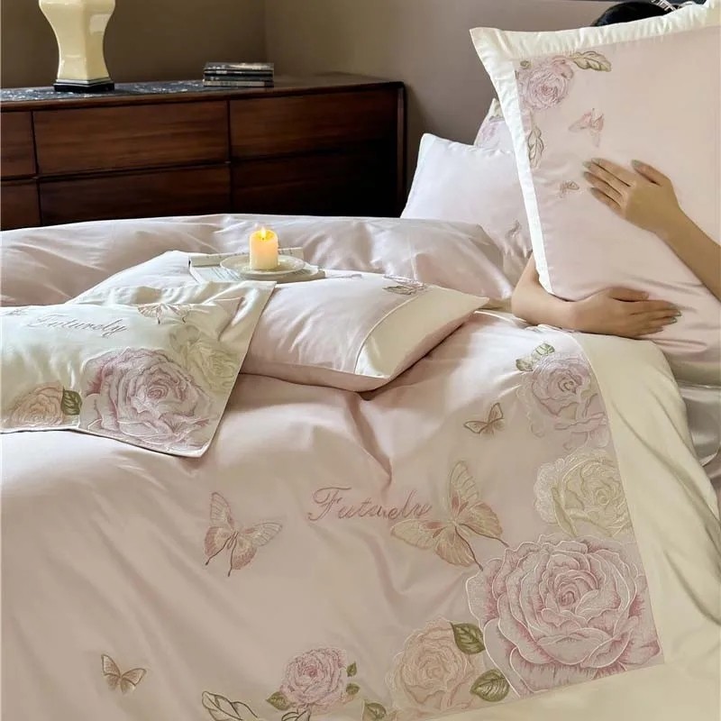 Conjunto de cama de algodão eg - Home Textiles Premium avaliação e preço