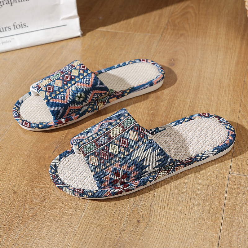 Sandálias de linho natural par - Home Textile avaliação e preço